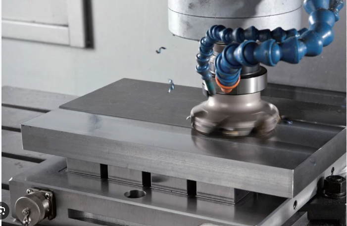 Magnetic workholding during milling operation